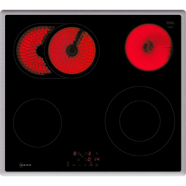 Neff T16SBN1L0 N 50, Autarkes Kochfeld (schwarz/edelstahl, 60 cm)
