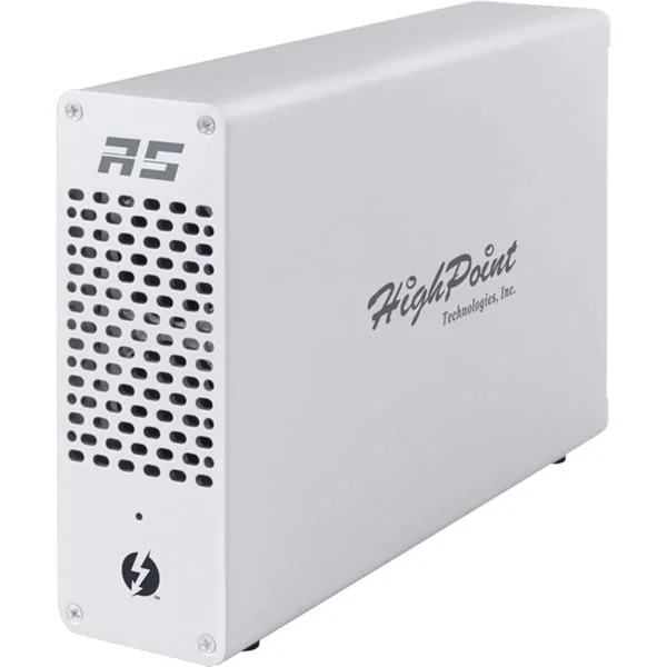 HighPoint RocketStor 6661A-mSAS2, Adapter (Thunderbolt 3 auf 2x Mini-SAS Port Adapter, 8x SAS/SATA Channels)