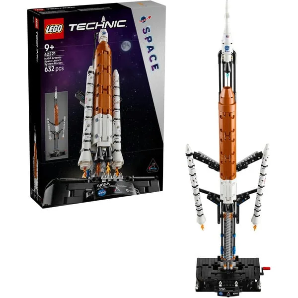 LEGO 42221 Technic NASA Artemis SLS-Schwerlastrakete, Konstruktionsspielzeug