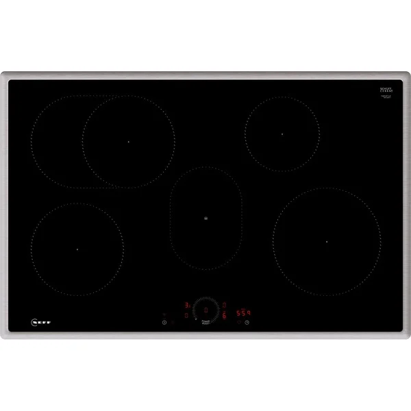 Neff T58SHF1L0 N 70, Autarkes Kochfeld (schwarz/edelstahl, 80 cm)