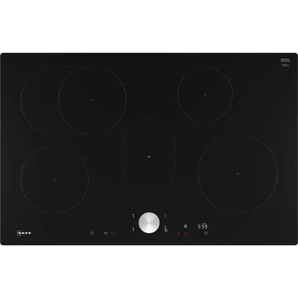 Neff T58PTF1L0 N 90, Autarkes Kochfeld (schwarz/edelstahl, 80 cm)