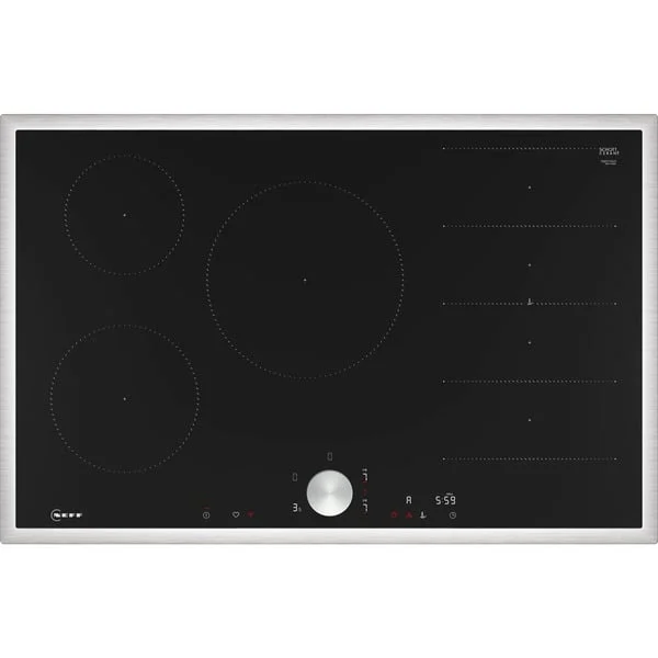 Neff T68STV4L0 N 90, Autarkes Kochfeld (schwarz/edelstahl, 80 cm)