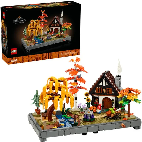 LEGO 11372 Icons Herbstlicher Landhausgarten, Konstruktionsspielzeug