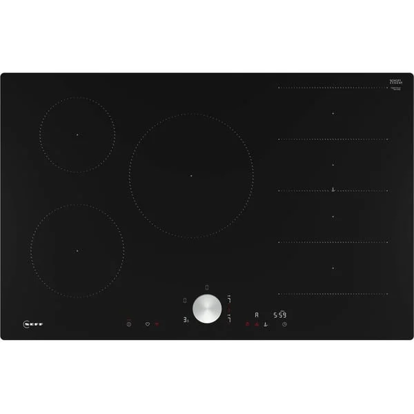 Neff T68PTV4L0 N 90, Autarkes Kochfeld (schwarz, 80 cm)