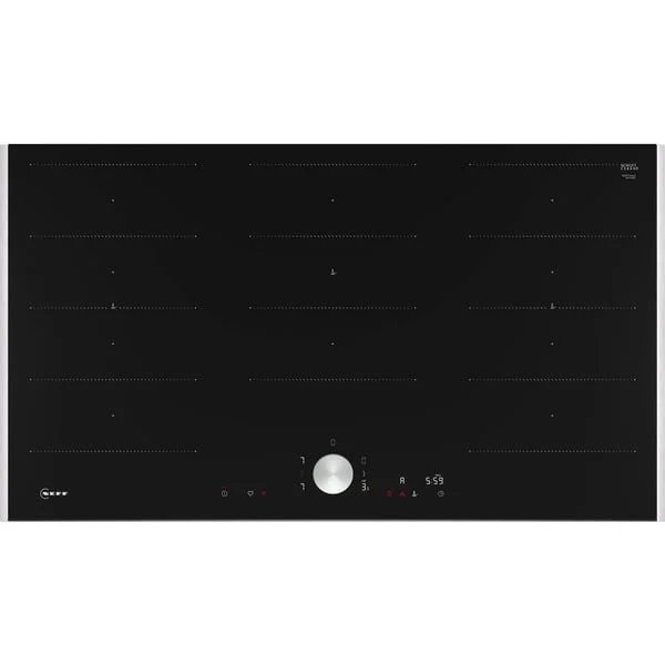 Neff T69TTX4L0 N 90, Autarkes Kochfeld (schwarz/edelstahl, 90 cm)