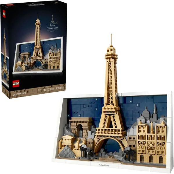 LEGO 21064 Architecture Paris - Stadt der Liebe, Konstruktionsspielzeug