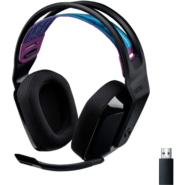 Logitech Gaming G535 LIGHTSPEED, Gaming-Headset (schwarz)