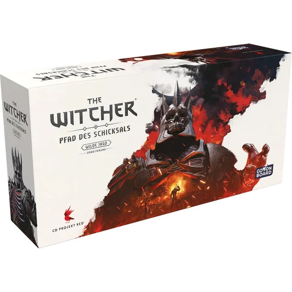 Asmodee The Witcher: Pfad des Schicksals - Wilde Jagd, Brettspiel (Erweiterung)