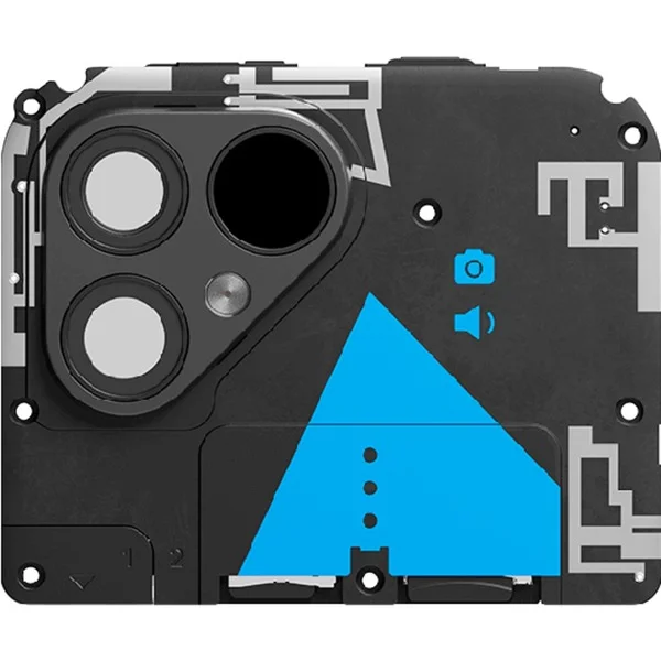 Fairphone 5 Top-Einheit, Modul (schwarz)