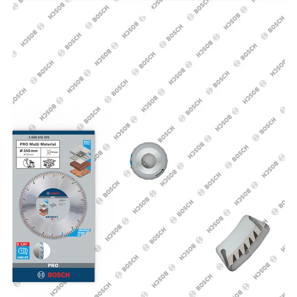 Bosch Professional PRO Multi Material Diamant-Trennscheibe, Ø 350mm (Bohrung 20mm)