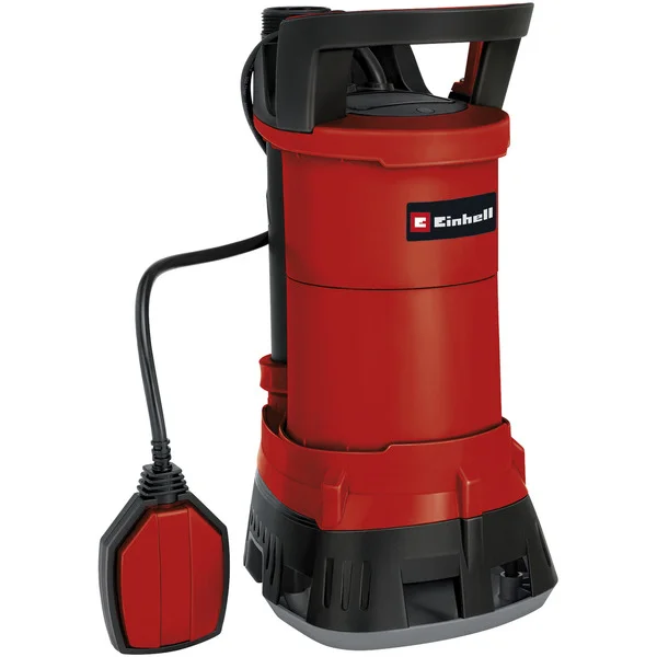 EINHELL Schmutzwasserpumpe GE-DP 3925 ECO, Tauch- / Druckpumpe (rot/schwarz, 390 Watt)
