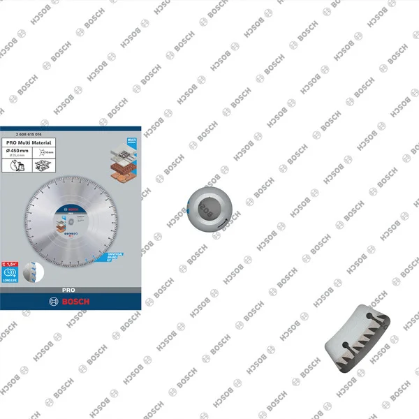 Bosch Professional PRO Multi Material Diamant-Trennscheibe, Ø 450mm (Bohrung 25,4mm)
