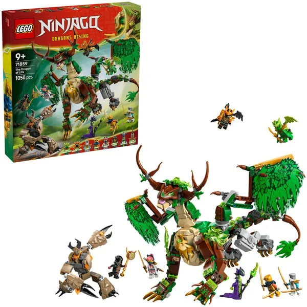 LEGO 71859 Ninjago Der Drache des Lebens, Konstruktionsspielzeug