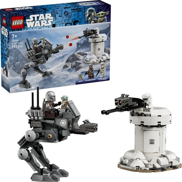 LEGO 75444 Star Wars Angriff des AT-RT, Konstruktionsspielzeug