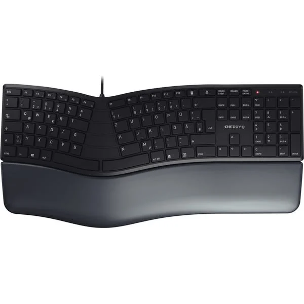 CHERRY KC 4500 ERGO, Tastatur (schwarz, DE-Layout)