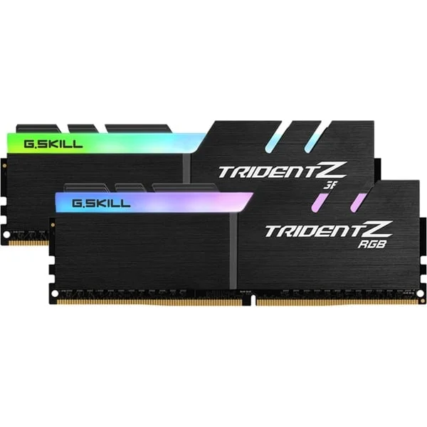 G.Skill DIMM 32 GB DDR4-3200 (2x 16 GB) Dual-Kit, Arbeitsspeicher (schwarz, F4-3200C16D-32GTZRX, Trident Z RGB, INTEL XMP)
