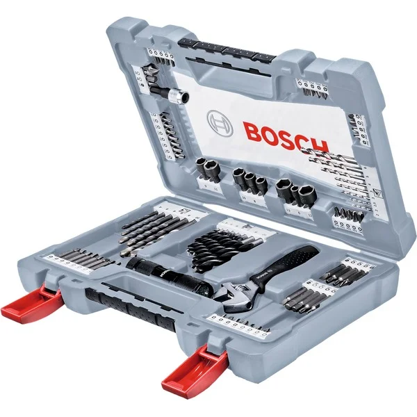Bosch Heimwerken & Garten Premium X-Line Bohrer- /Schrauber-Set, 91-teilig, Bohrer- & Bit-Satz (grün)