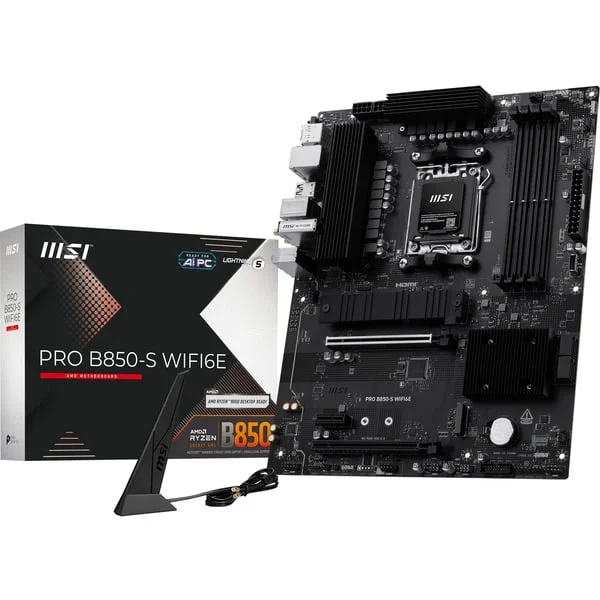MSI PRO B850-S WIFI6E, Mainboard (schwarz/silber)