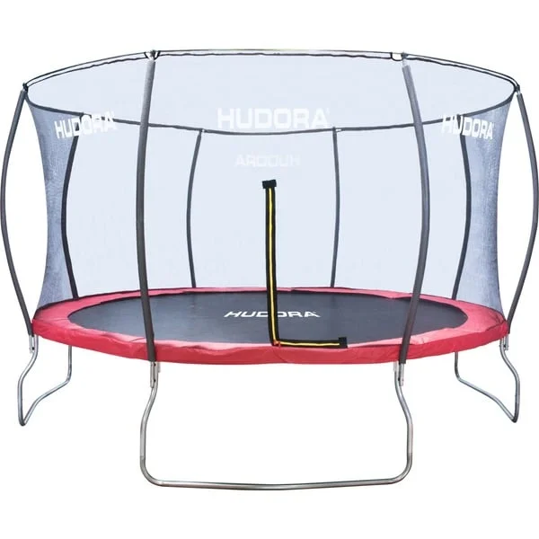 HUDORA Fantastic Trampolin 400V, Fitnessgerät (schwarz/rot)
