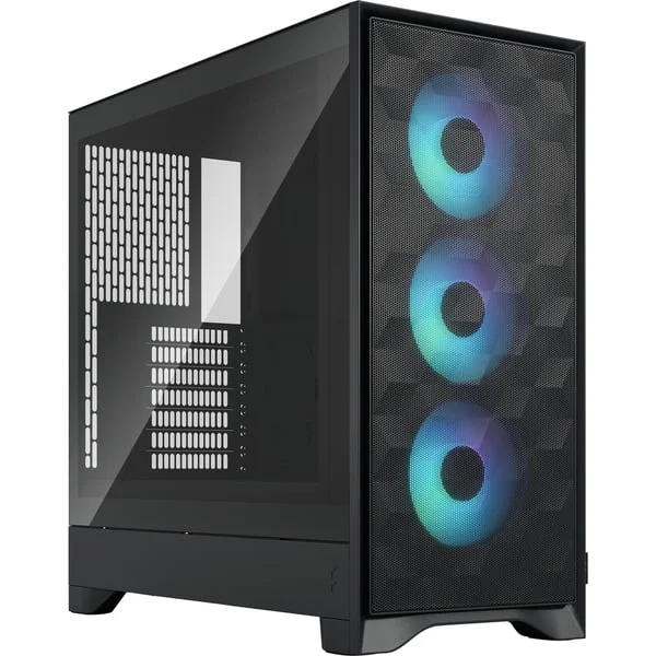 Fractal Design Pop 2 Air Black TG RGB, Tower-Gehäuse (schwarz, Tempered Glass)