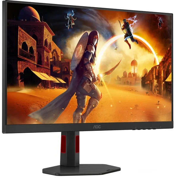 AOC Q27G4ZR, Gaming-Monitor (68.6 cm (27 Zoll), schwarz (matt)/rot, QHD, Fast-IPS, HDMI, DP, 240Hz Panel)