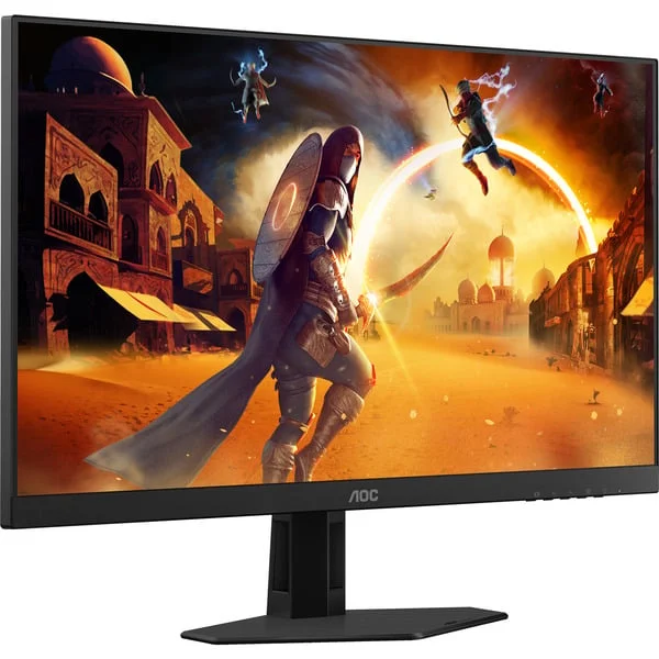AOC 27G4HRE, Gaming-Monitor (68.6 cm (27 Zoll), schwarz (matt)/rot, FullHD, Fast-IPS, HDR10, HDMI, DP, 200Hz Panel)