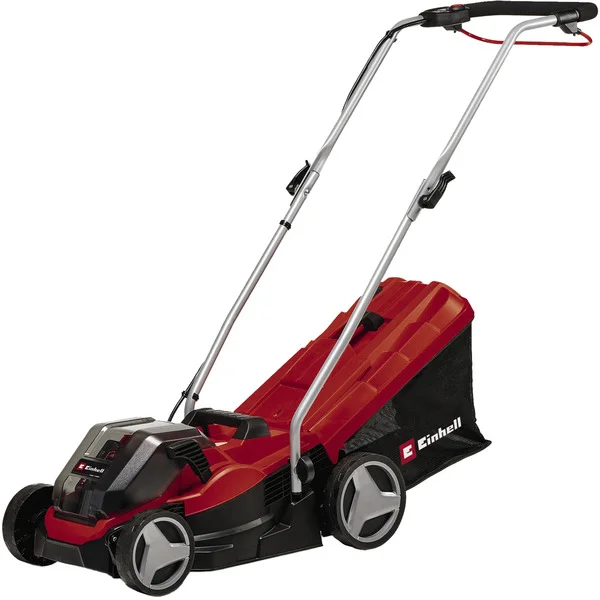 EINHELL Akku-Rasenmäher GE-CM 36/33 Li (rot/schwarz, 2x Li-Ionen Akku 2,5Ah)