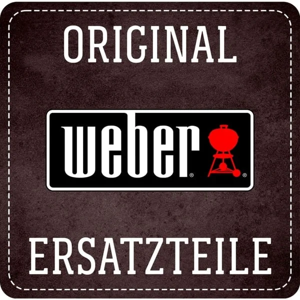 Weber Deckel für Go-Anywhere (Gas), Ersatzteil (schwarz, ohne Griff)