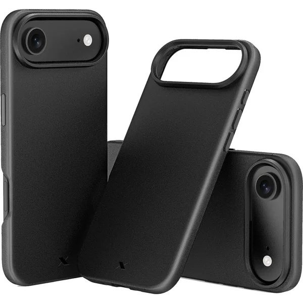 Nevox StyleShell PRO, Handyhülle (schwarz, iPhone 17 Air, kompatibel mit MagSafe)