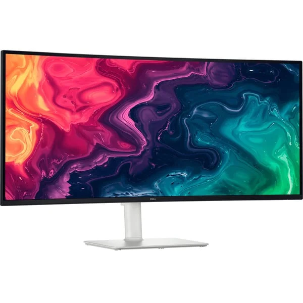 Dell S3425DW, LED-Monitor (86.4 cm (34 Zoll), weiß, WQHD, VA, Curved, HDMI, USB-C, AMD FreeSync Premium, 120Hz Panel)