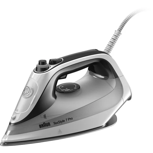 Braun TexStyle 7 Pro SI 7149, Dampfbügeleisen (weiß/schwarz)
