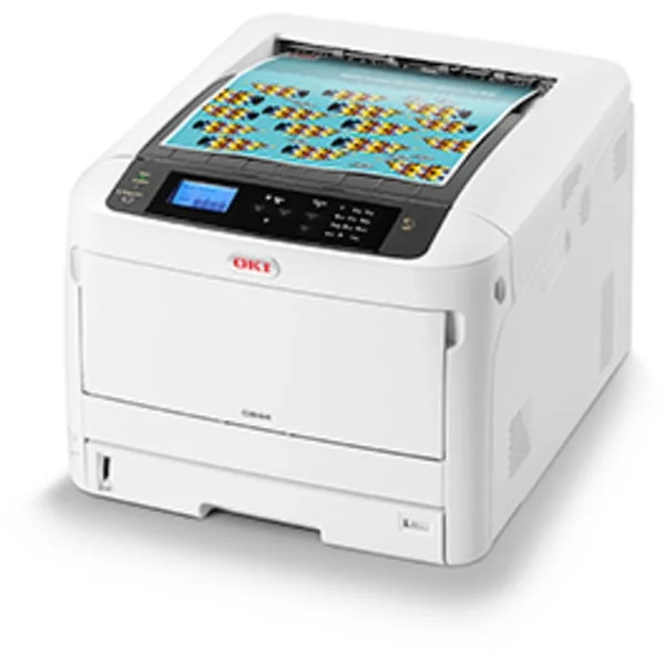 OKI C844dn, LED-Drucker (grau, USB, LAN, Duplex (Druck))