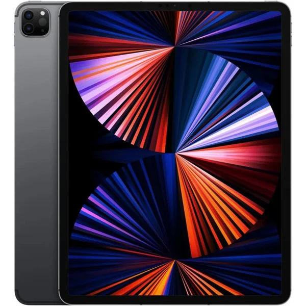 Apple iPad Pro 12,9" Cellular (256 GB) Generalüberholt, Tablet-PC (grau, 5G, Gen 5 / 2021)
