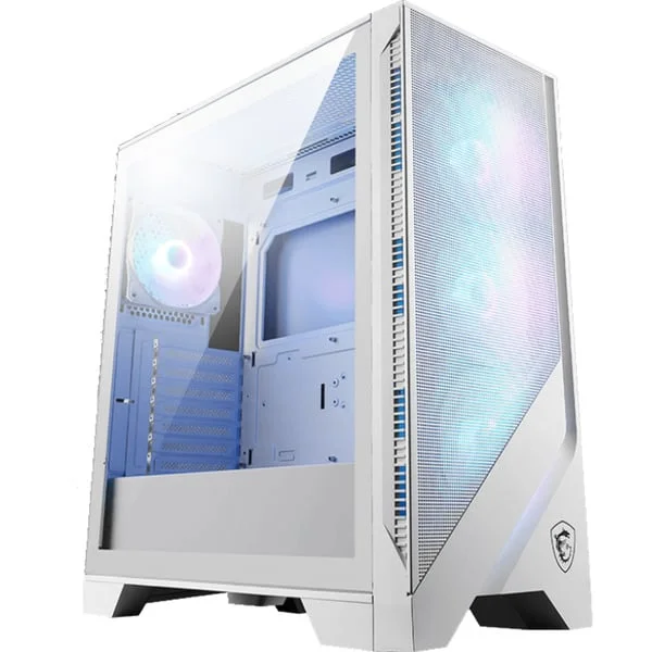 MSI MAG FORGE 320R AIRFLOW , Tower-Gehäuse (weiß, Tempered Glass)