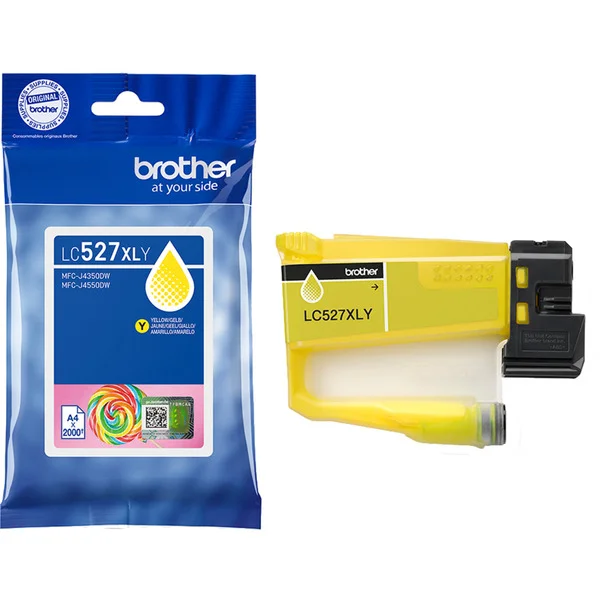 Brother Tinte gelb LC527XLY