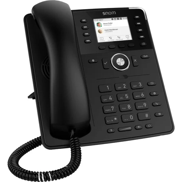 snom D735, VoIP-Telefon (schwarz)