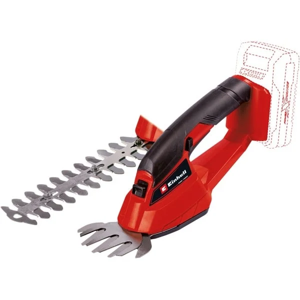 EINHELL Power X-Change Akku-Grasschere/ -Strauchschere GC-CG 18 Li-Solo, 18Volt (rot/schwarz, ohne Akku und Ladegerät)