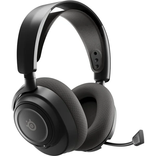 SteelSeries Arctis Nova 7 Wireless Gen 2, Gaming-Headset (schwarz, Bluetooth, 2.4 GHz-USB-Dongle, (optimiert für PC))