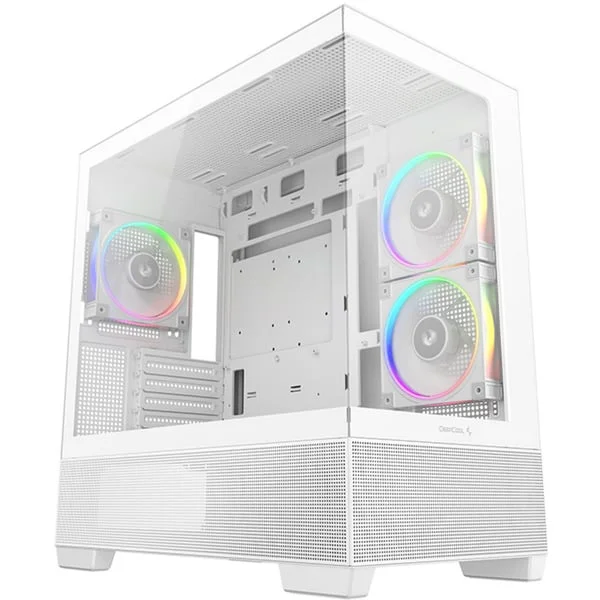 DeepCool CG380 3F , Tower-Gehäuse (weiß, Temepered Glass x 2)