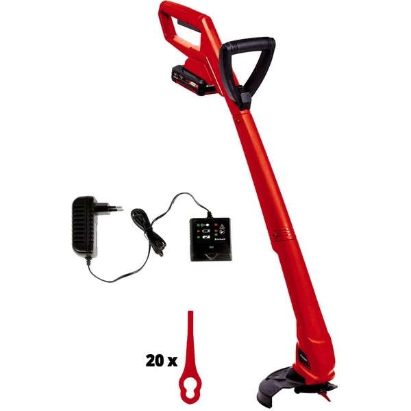 EINHELL Power X-Change Akku-Rasentrimmer GC-CT 18/24 Li P, 18Volt (rot/schwarz, Li-Ionen Akku 1,5Ah)
