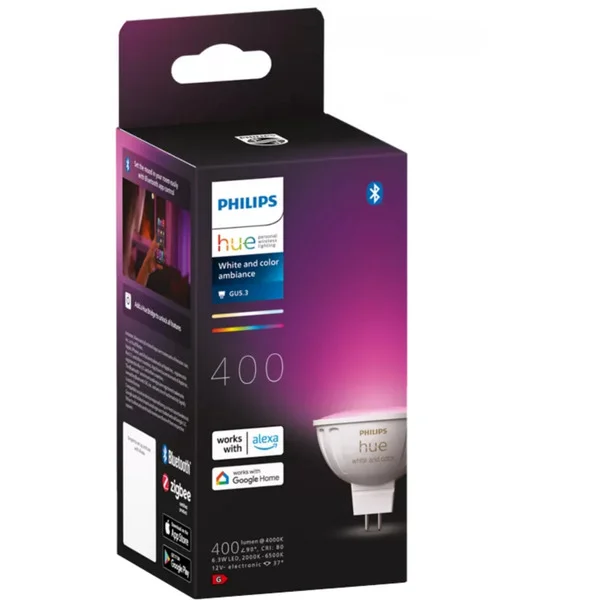Philips HUE White & Color Ambiance MR16 Smarter Sport 400 lm, LED-Lampe