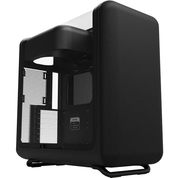 HYTE X50 Pitch Black, Tower-Gehäuse (schwarz, Tempered Glass)