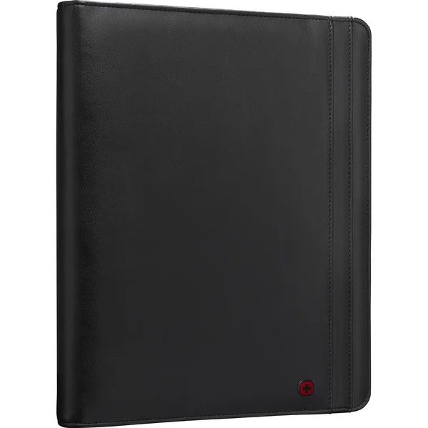 Wenger Venture , Tasche (schwarz, Schreibmappe mit Reissverschluss)