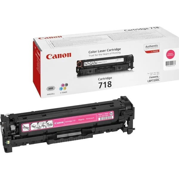 Canon Toner magenta CRG-718M (Retail)