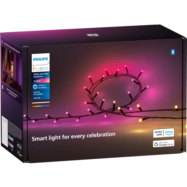 Philips HUE White & Color Ambiance Festavia Lichterkette 20m