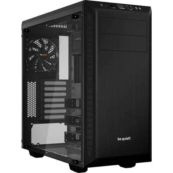 be quiet! PURE BASE 600 Window, Tower-Gehäuse (schwarz, Window-Kit)