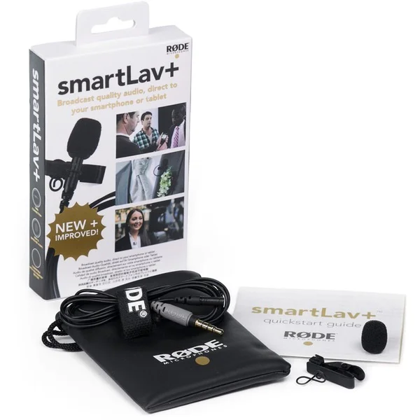 Rode Microphones SmartLav+ Lavalier-Mikrofon (schwarz)