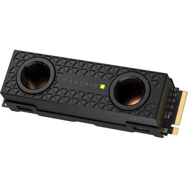 Corsair MP700 PRO 4 TB Hydro X Series, SSD (schwarz, PCIe 5.0 x4 | NVMe 2.0 | M.2 2280, mit Wasserkühlungs-Block)