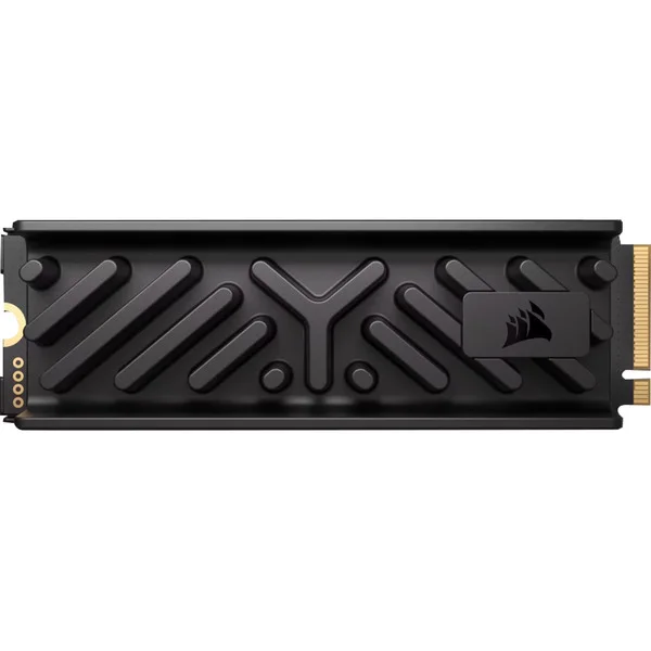 Corsair MP700 ELITE 1 TB, SSD (schwarz, PCIe 5.0 x4, NVMe 2.0, M.2 2280, mit Kühlkörper)