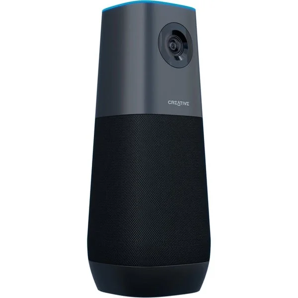 Creative Live! Meet 4K, Webcam (schwarz, 4K, 4 omnidirektionale Mikrofone)